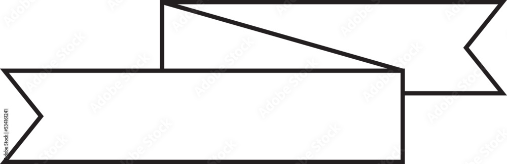Ribbon Line Doodle Ribbon Line Doodle