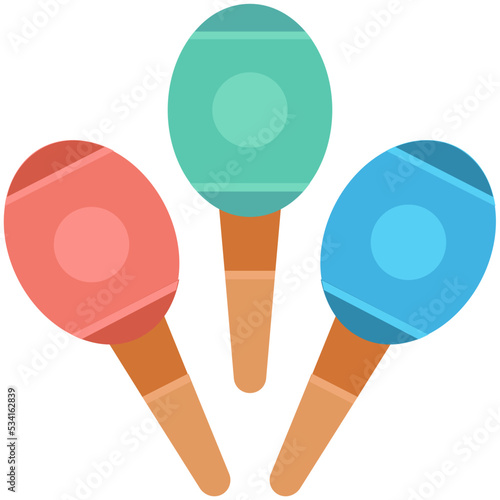 Juggling Colored Vector Icon