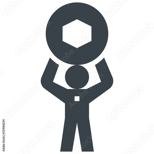 ownership modern line style icon