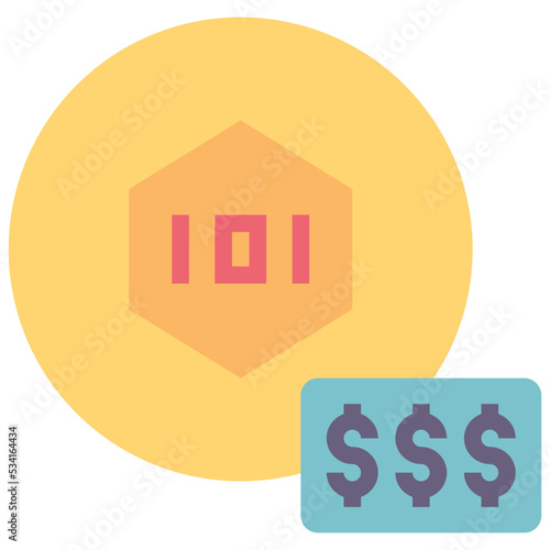 expensive modern line style icon