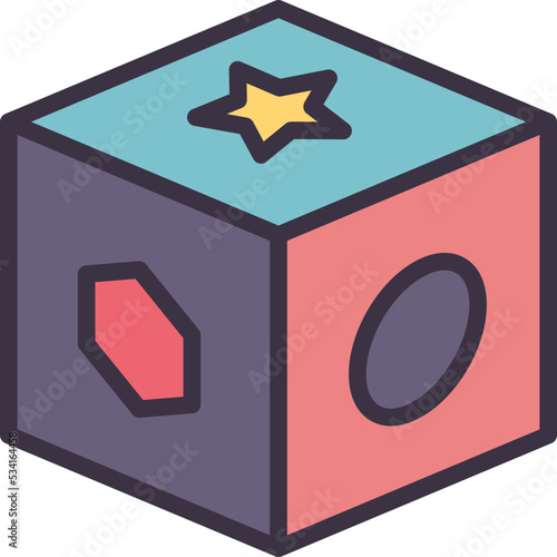 physical modern line style icon