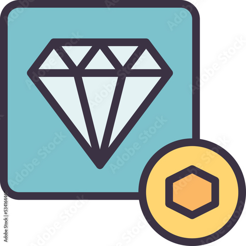 game modern line style icon