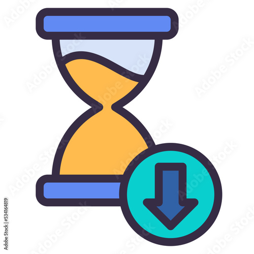 reduce modern line style icon