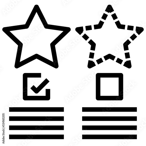 alternative modern line style icon