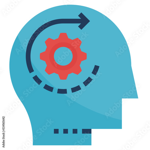 logical modern line style icon