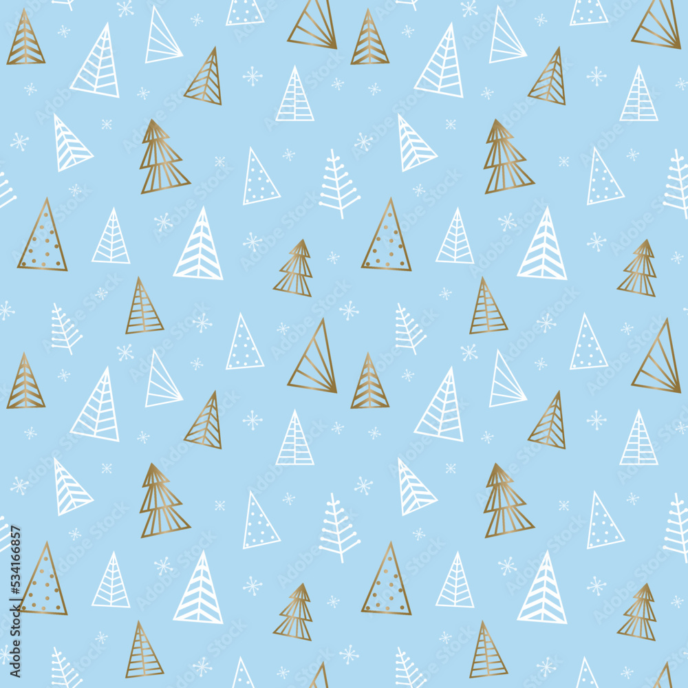 Background with abstract Christmas trees. Seamless pattern. Vector illustration Background with abstract Christmas trees. Seamless pattern. Vector illustration