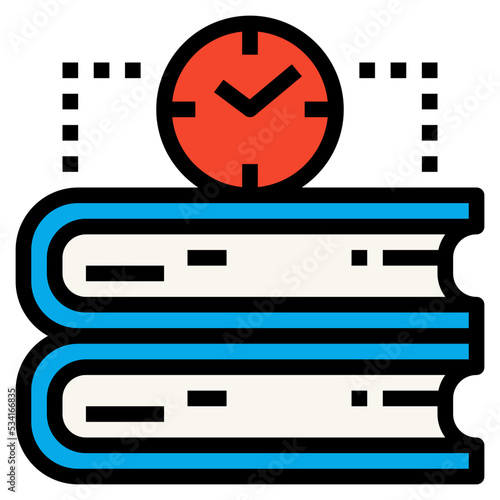 flextime modern line style icon