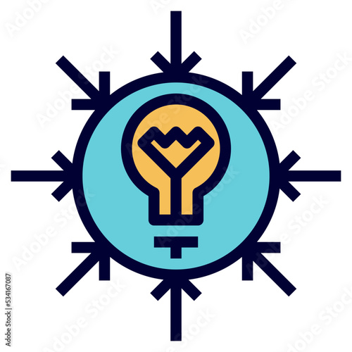 concentration modern line style icon
