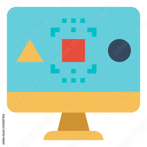 competitor modern line style icon