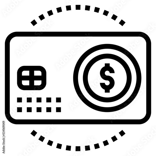 prepaid modern style icon
