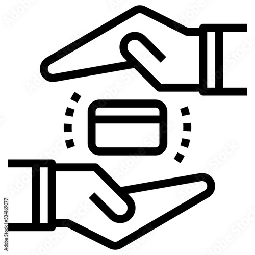 online modern line style icon