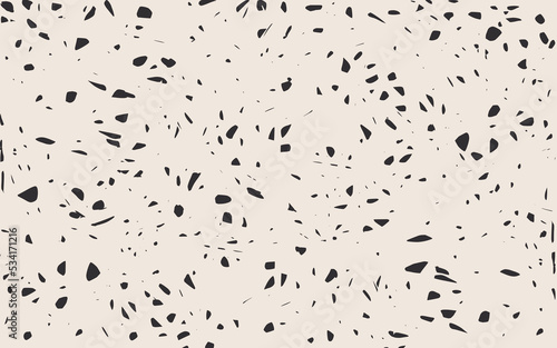 Terrazzo pattern background vector. Texture of classic Italian style. Abstract pattern design