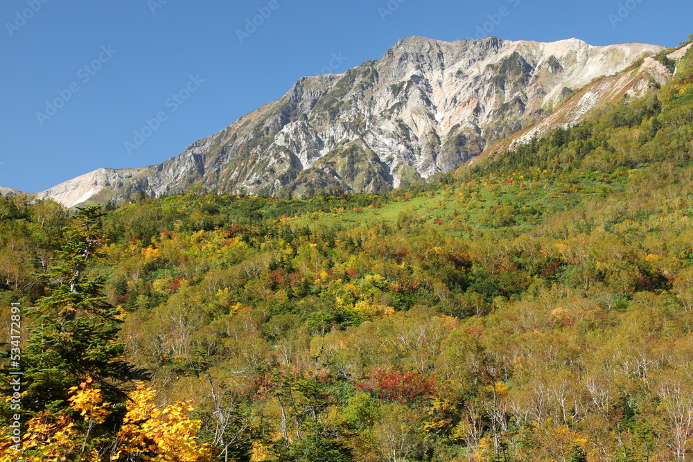 autumn in the mountains