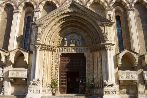 Historic buildings of Vicenza, Italy: San Lorenzo church