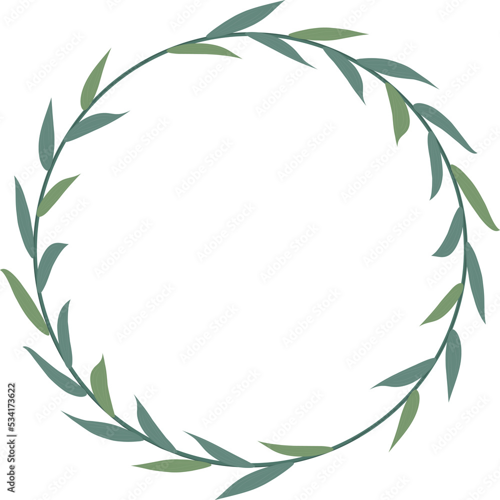 Leaf Frame Wreath