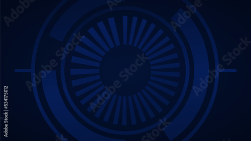 abstract blue eye blue background