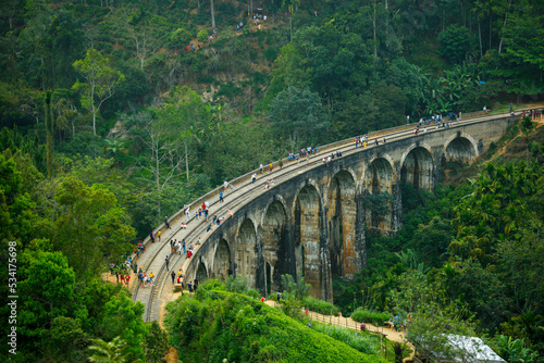 Nine Arch, old bridge from Sri Lanka