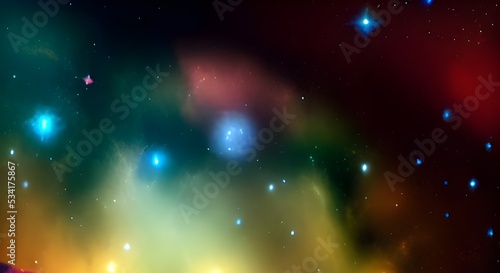 Wallpaper Mural night starry sky and Milky Way. Space dark background with fragment of our galaxy Torontodigital.ca