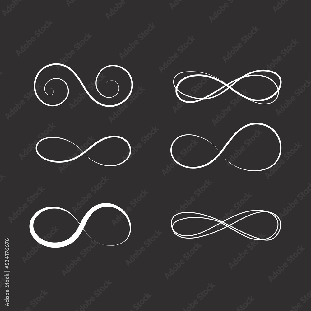 Infinity sign, symbol, logo Infinity sign, symbol, logo