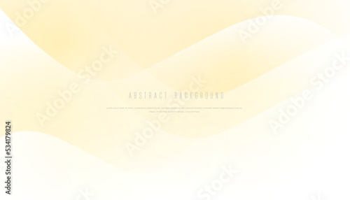 3d yellow abstract background with circle style