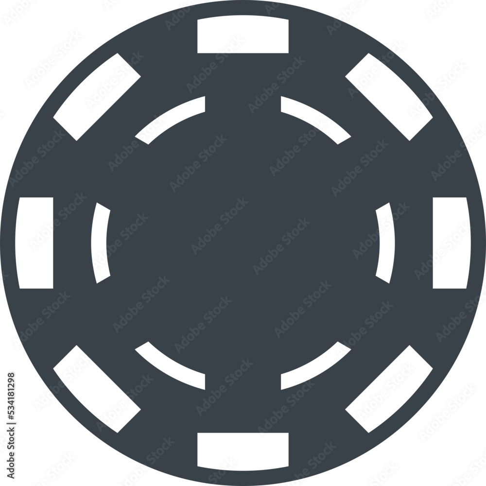 Obraz premium chip modern line style icon