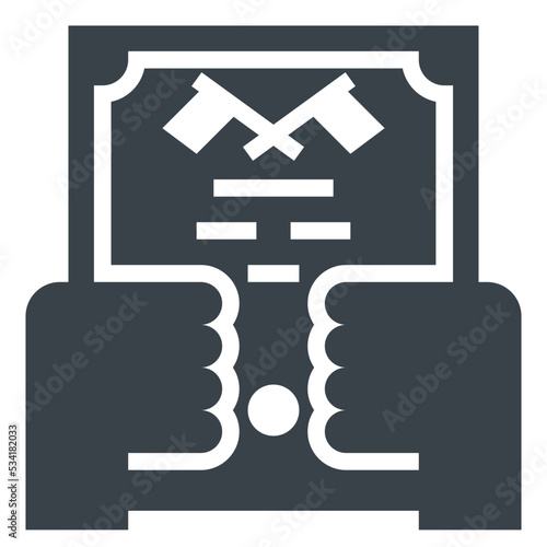 citizenship modern line style icon