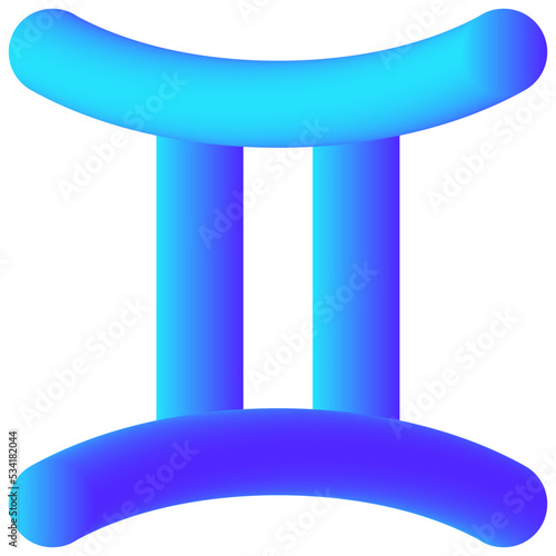gemini modern line style icon