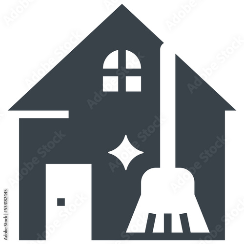 house modern line style icon