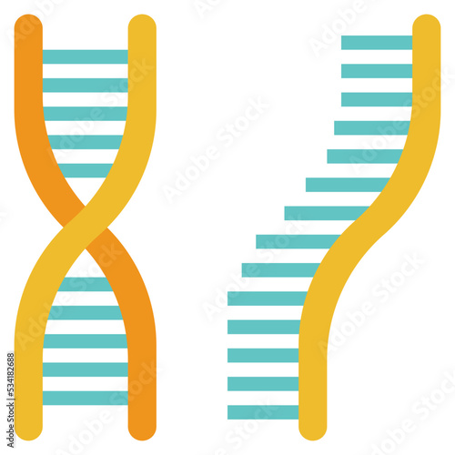 dna modern line style icon