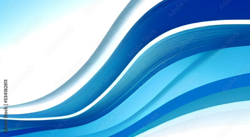 Fototapeta premium abstract colorful flowing wave lines background. Design element for technology, science, modern concept.