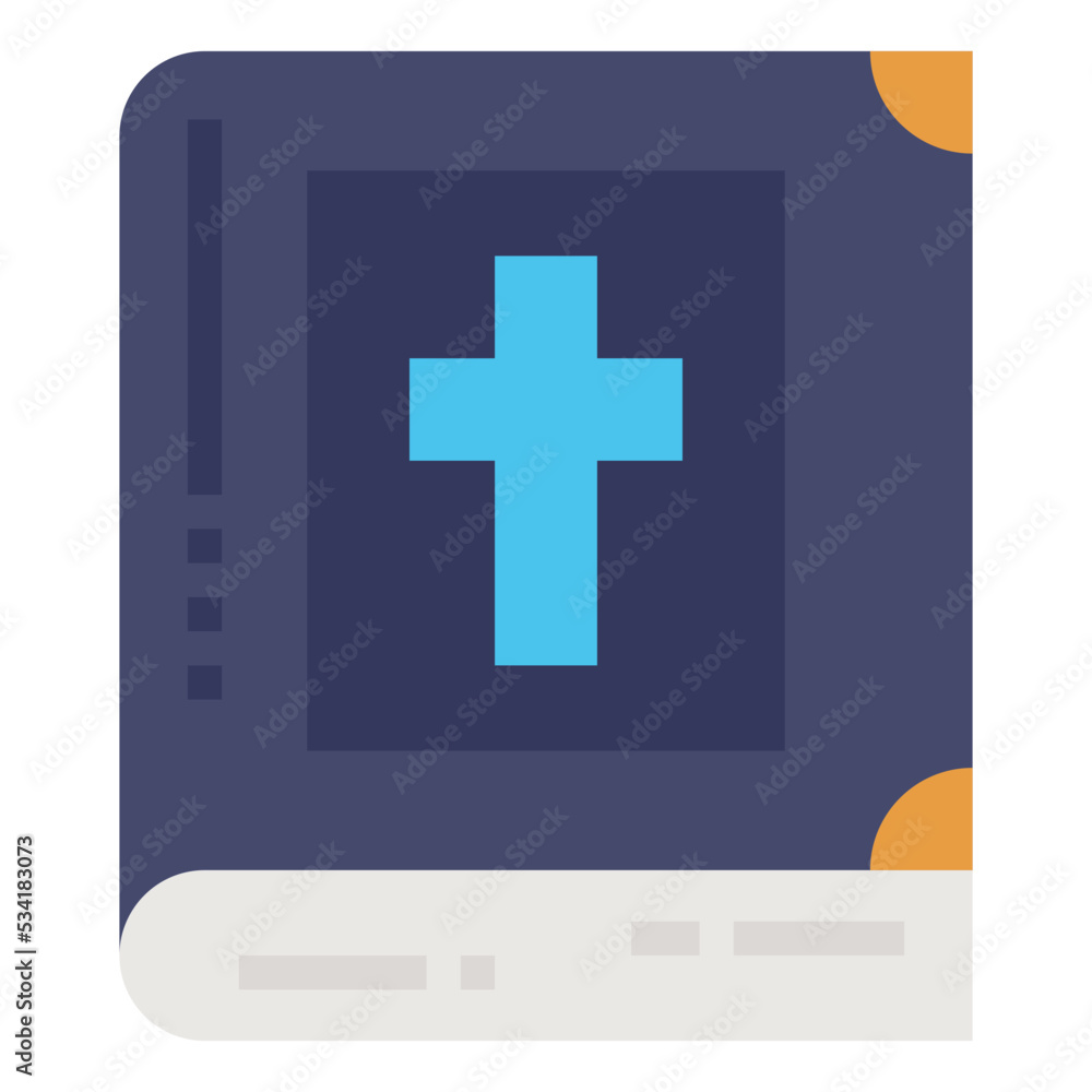 Obraz premium bible modern line style icon