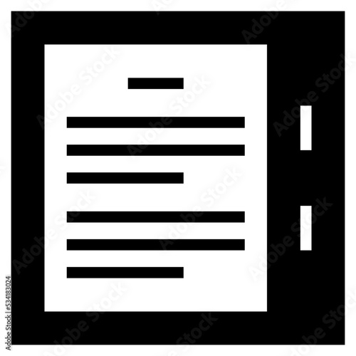 ebook modern style icon