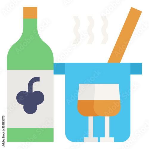 cookbook modern line style icon