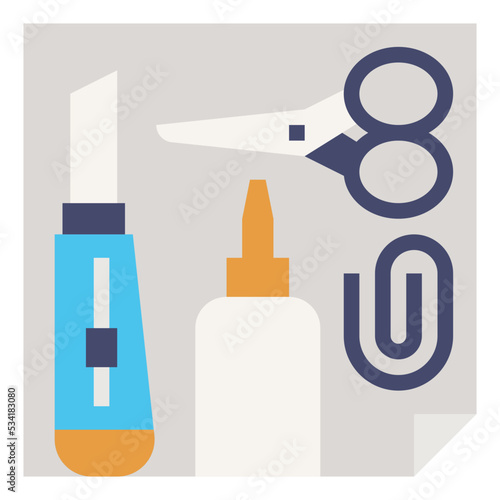 craft modern line style icon
