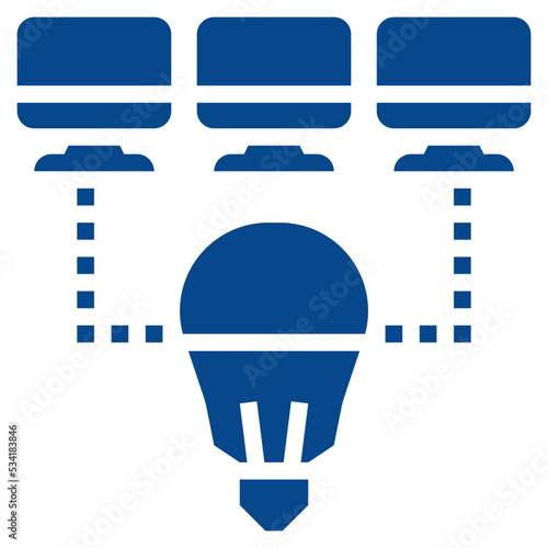 hackathon modern line style icon