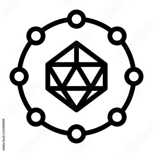 hepatitis modern line style icon