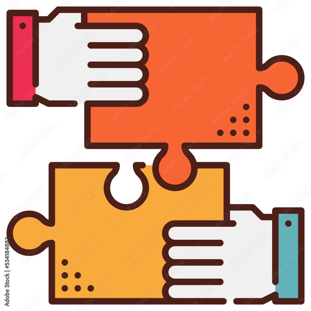 collaboration modern line style icon collaboration modern line style icon