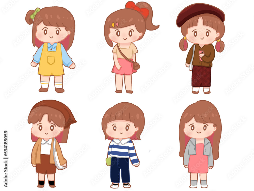 girls character girls character