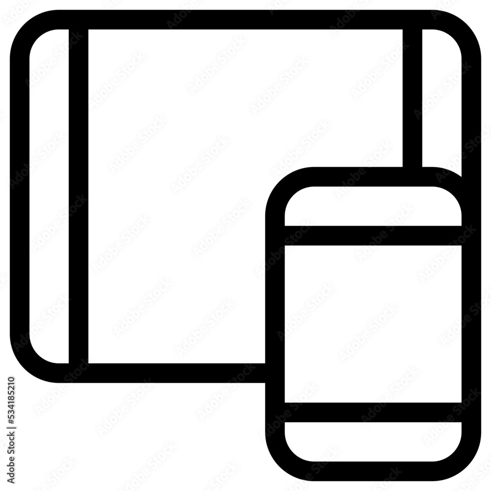 devices modern line style icon devices modern line style icon