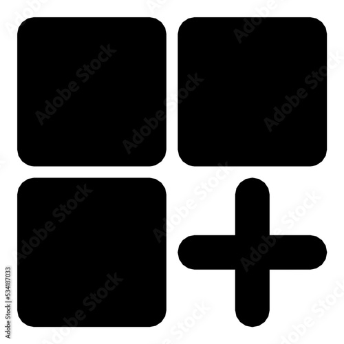 add modern line style icon