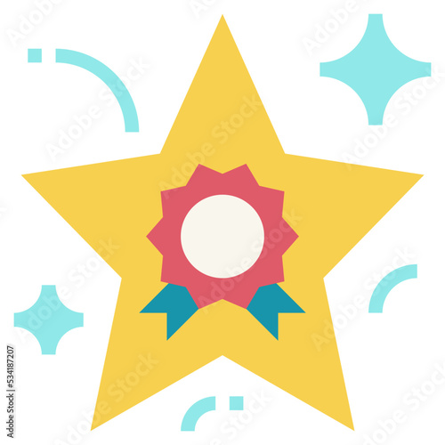 excellent modern line style icon