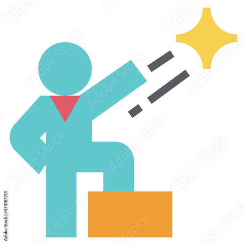 confidence modern line style icon
