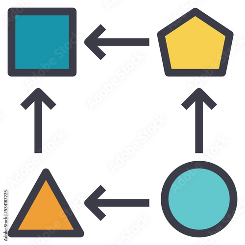 adaptability modern line style icon