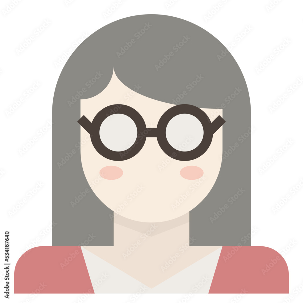 glasses modern line style icon