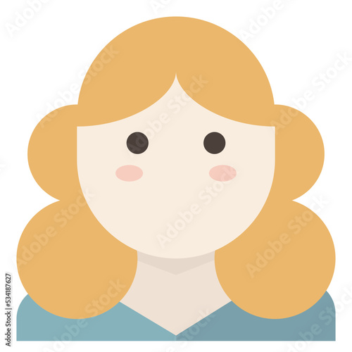 fluffy modern line style icon
