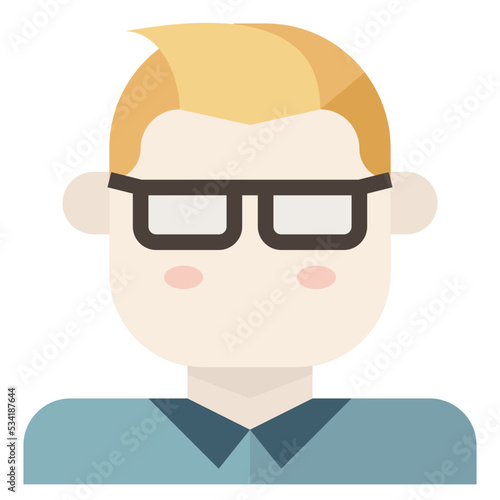 boss modern line style icon