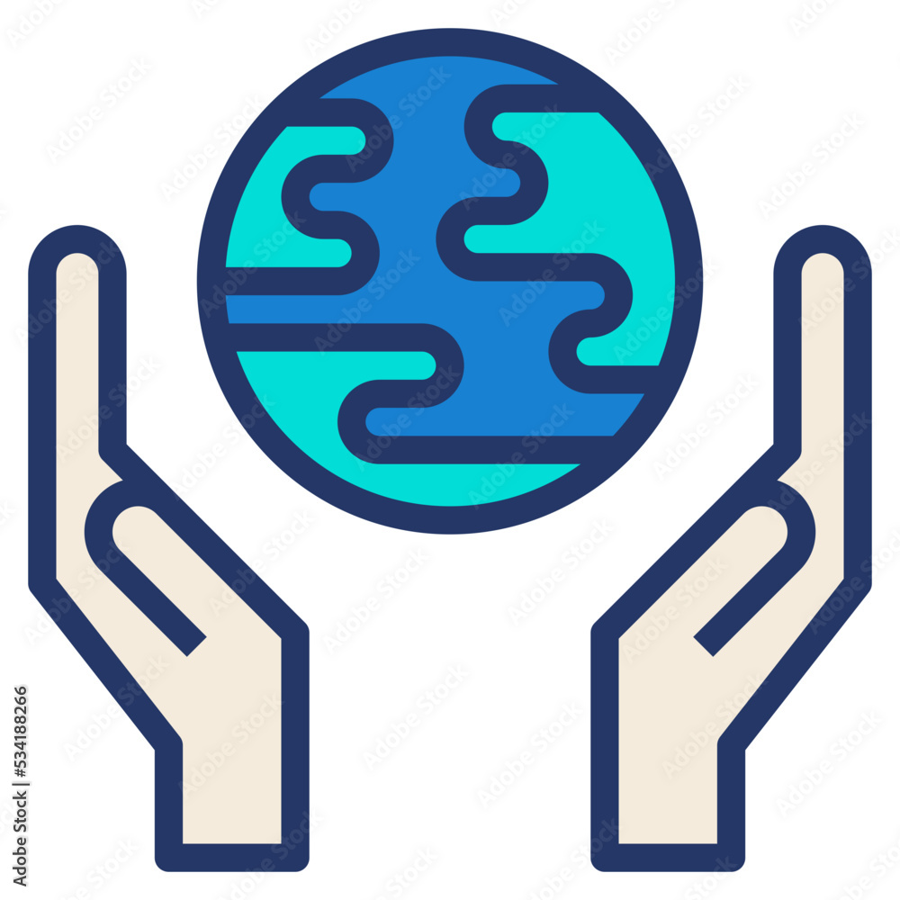 environment modern line style icon environment modern line style icon