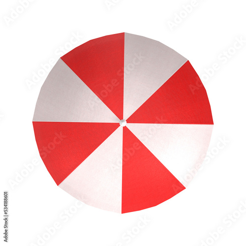 Free Download 3d rendering illustration of a beach umbrella - GFXLoad