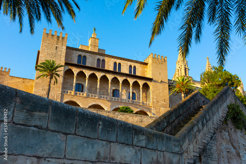 Almudaina Royal Palace in Palma photo