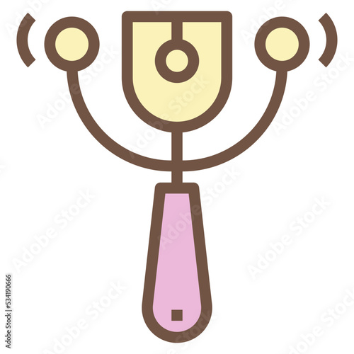 baby modern line style icon